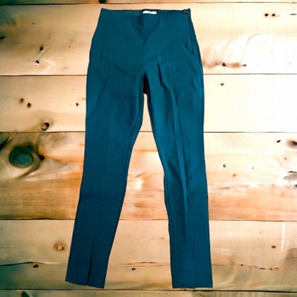 H&M Pants - H&m Green Viscose Blend Leggings With Elasticized Waistband Size 8 NWT